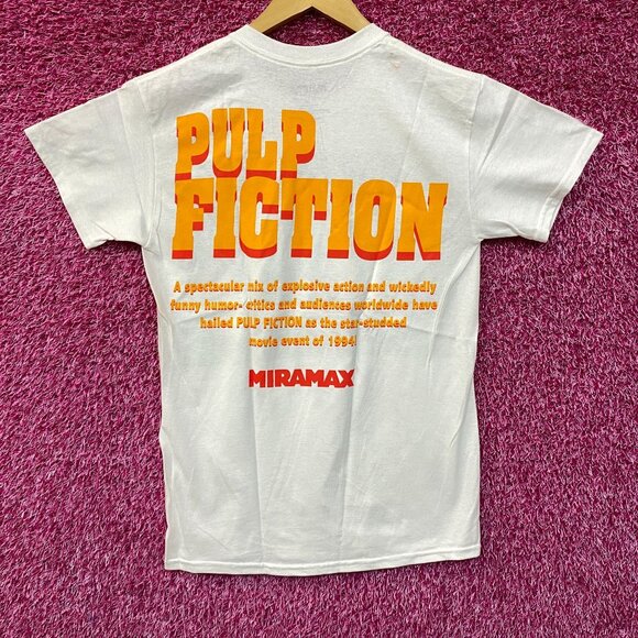 Pulp Fiction Mia Wallace and Vincent Vega T-Shirt Small - Picture 5 of 6